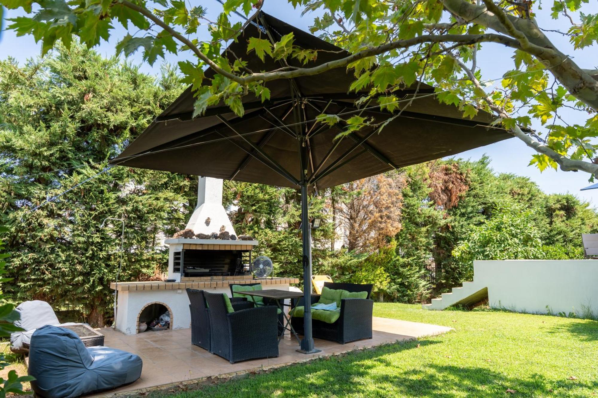 Beautiful Summer Villa In Chalkoutsi Khalkoutsion Extérieur photo