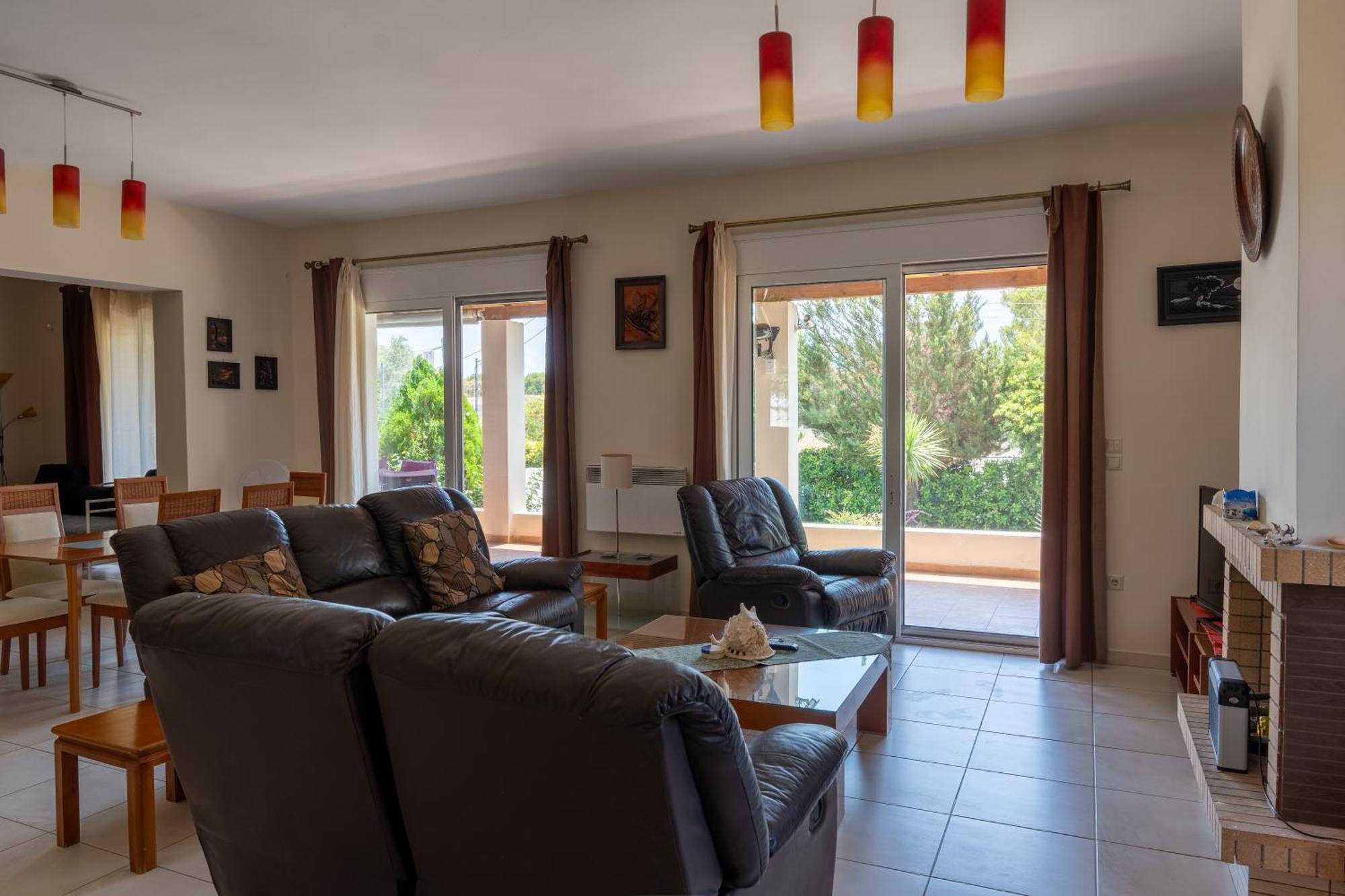 Beautiful Summer Villa In Chalkoutsi Khalkoutsion Extérieur photo