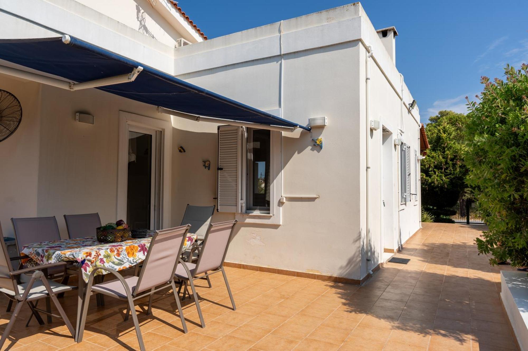 Beautiful Summer Villa In Chalkoutsi Khalkoutsion Extérieur photo
