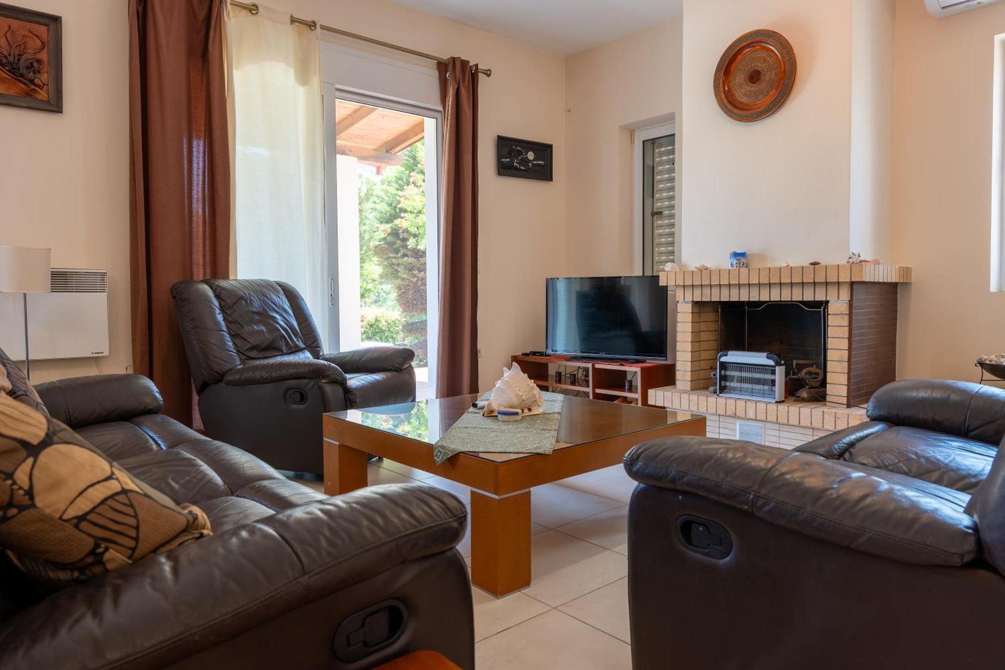 Beautiful Summer Villa In Chalkoutsi Khalkoutsion Extérieur photo